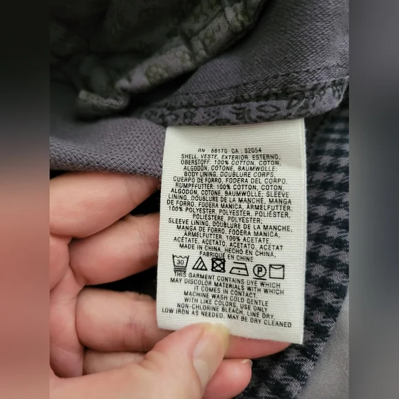 HEI HEI | Anthro | Delaine Cute Gray Gingham Blazer (SIZE 4) - Picture 9 of 16